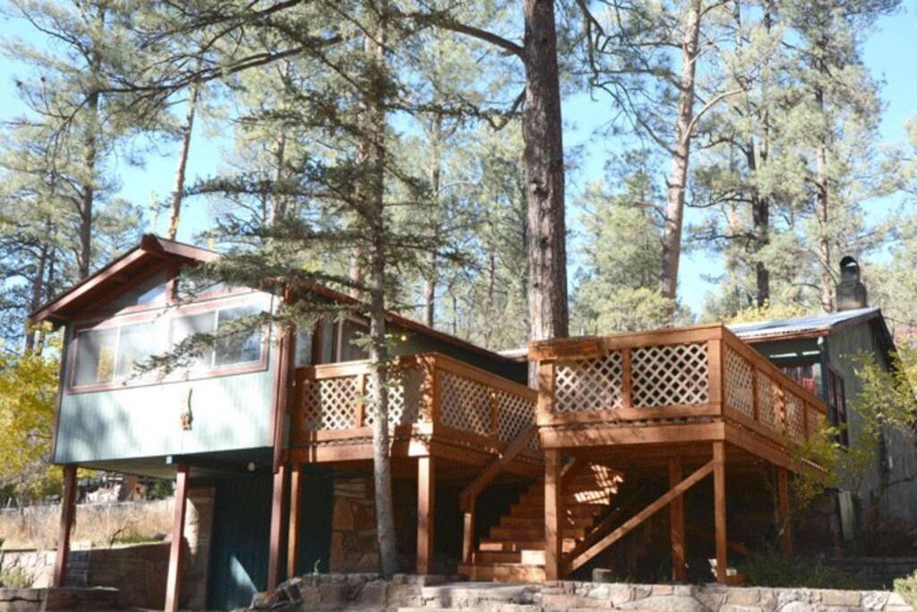 Coyote Cabin - Private Hot Tub - Upper Canyon Ruidoso Exterior foto