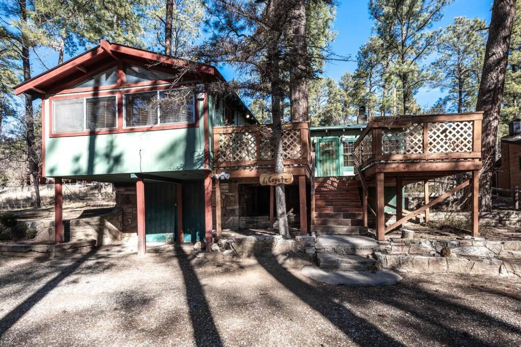 Coyote Cabin - Private Hot Tub - Upper Canyon Ruidoso Exterior foto